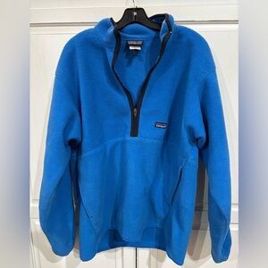 Patagonia Synchilla Fleece Pullover Men’s Large Blue